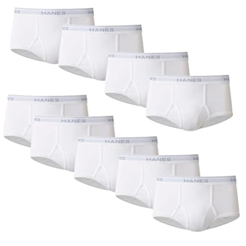 Hanes Herren-Slips, 9er-Pack - Wei - 2X von Hanes
