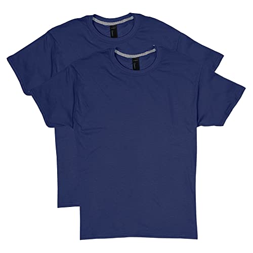 Hanes Herren T-Shirts X-Temp Herren Performance T-Shirt Pack Feuchtigkeitsableitende T-Shirts Baumwollmischung T-Shirts 2er-Pack, Marineblau, 3X-Groß von Hanes