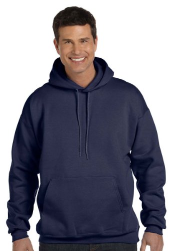 Hanes Herren Ultimate Cotton Heavyweight Pullover Hoodie Sweatshirt, Navy, XX-Large von Hanes