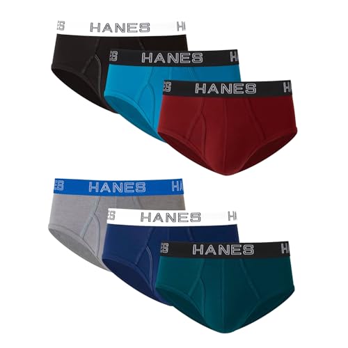 Hanes Herren Ultimate Stretch Slip 6er-Pack, Sortiert, XL von Hanes
