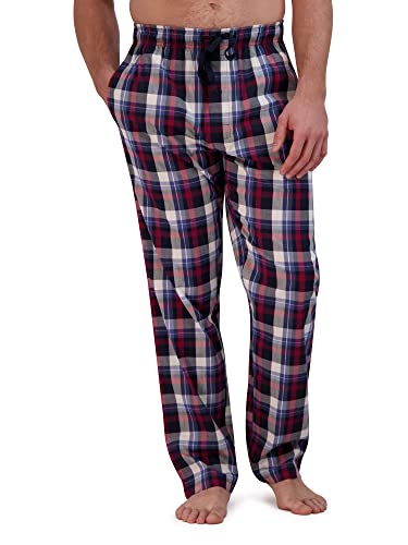 Hanes Herren gewebte Pyjamahose, Rotes Karomuster, 5X-Large von Hanes