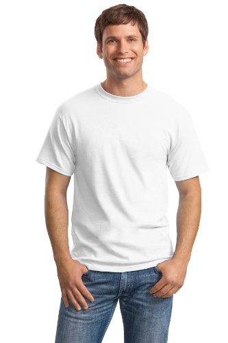 Hanes Men's 8-Pack Crew T-Shirt, White, Large von Hanes