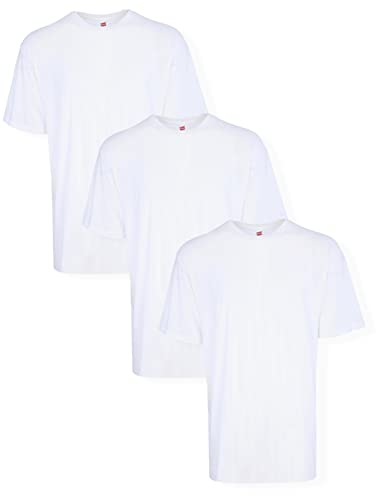 Hanes Ultimate™ ComfortSoft Tagless Herren Crewneck Unterhemd 3er Pack 7870W3 weiß 2XL von Hanes