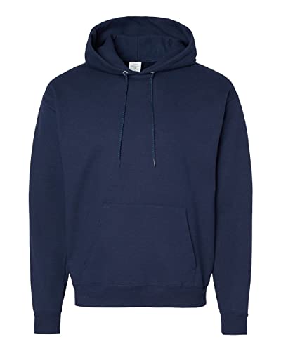 Hanes Ultimate Cotton® 90/10 Pullover Hood (F170), Atlético Navy, Small von Hanes