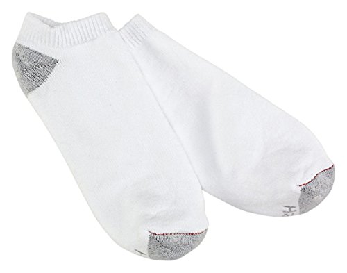 Hanes Ultimate Men's 6-Pack Ultra Cushion FreshIQ Odor Control with Wicking Ankle Socks, White von Hanes
