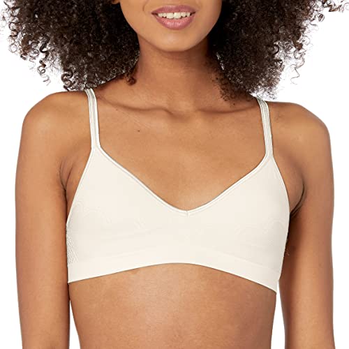 Hanes Women's Ultimate Comfy Support Wirefree, Porcelain, Large von Hanes