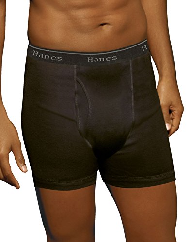 Lot de 5 Boxers Ultimate FreshIQ Pour Hommes Avec cale?on ComfortFlex - Couleurs assorties (XX-Large, Noir) von Hanes