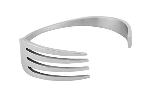 Hanessa Schmuck Witziges Armband im Gabel-Design offen Größe verstellbar Herren- / Damen-Schmuck Geschenk zu Weihnachten von Hanessa