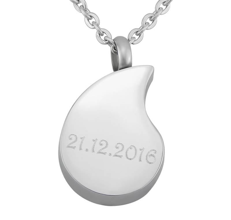 Personalisierte Kette Mit Gravur Aus Edelstahl Anhänger Tropfen Träne Silber Personalisierte Geschenke Für Männer Frauen Personalisierte Kette Mit Gravur Aus Edelstahl Anhänger Tropfen Träne Silber Personalisierte Geschenke Für Männer Frauen von HanessaDE