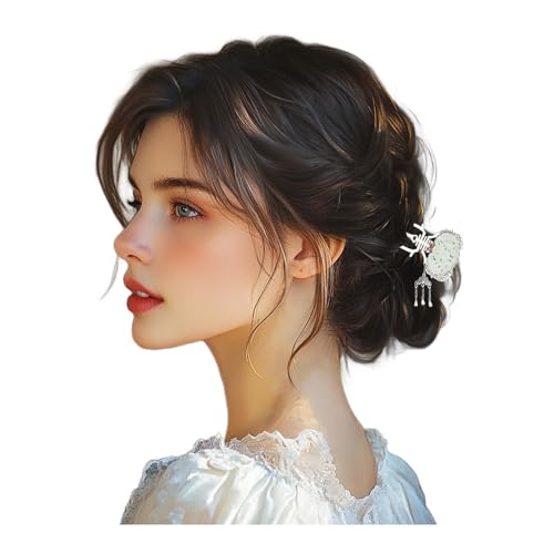 HangErFeng 822 Damen-Haarnadel, silberfarben, für den täglichen Gebrauch, U-Form von HangErFeng