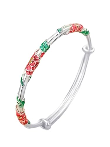 HangErFeng Damen Bekleidung Silber Accessoires Handwerk Manschette Armbänder 313 von HangErFeng