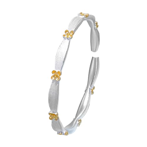 HangErFeng Damen Bekleidung Silber Accessoires Handwerk Manschette Armbänder 329 HangErFeng Damen Bekleidung Silber Accessoires Handwerk Manschette Armbänder 329 von HangErFeng