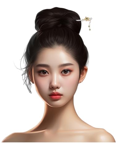 HangErFeng Damen Silber Accessoire Quaste Haarnadel 884 von HangErFeng