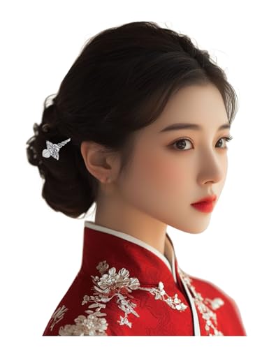 HangErFeng Damen Silber Accessoires Chic Haarnadel 876 von HangErFeng