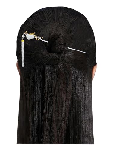 Silberne Haarnadel Kleid Accessoires Phoenix Quaste Kopfbedeckung 735 Onesize von HangErFeng