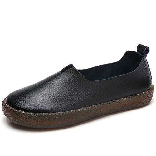 HangFan Women es Lederschuhe Flache Schuhe Komfortabel Loafer Flats Zettel auf Schuhen Freizeit Bootsschuhe HangFan Women es Lederschuhe Flache Schuhe Komfortabel Loafer Flats Zettel auf Schuhen Freizeit Bootsschuhe von HangFan