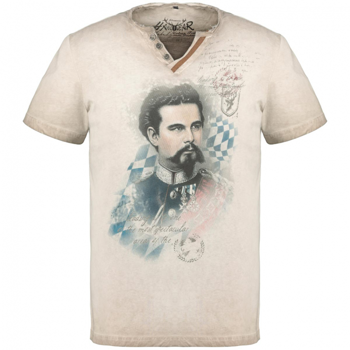 HangOwear T-Shirt mit "König Ludwig II"-Print von HangOwear