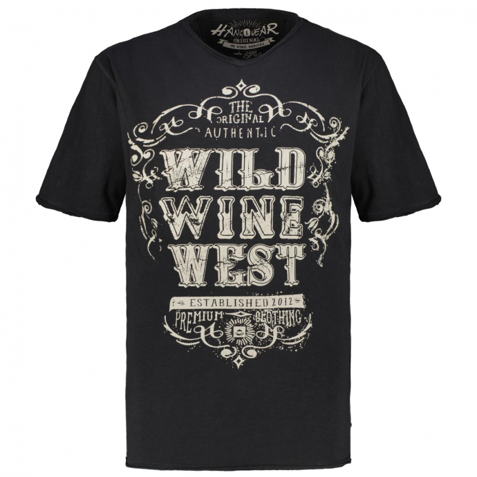 HangOwear Trachten T-Shirt mit Print "Wild Wine West" von HangOwear