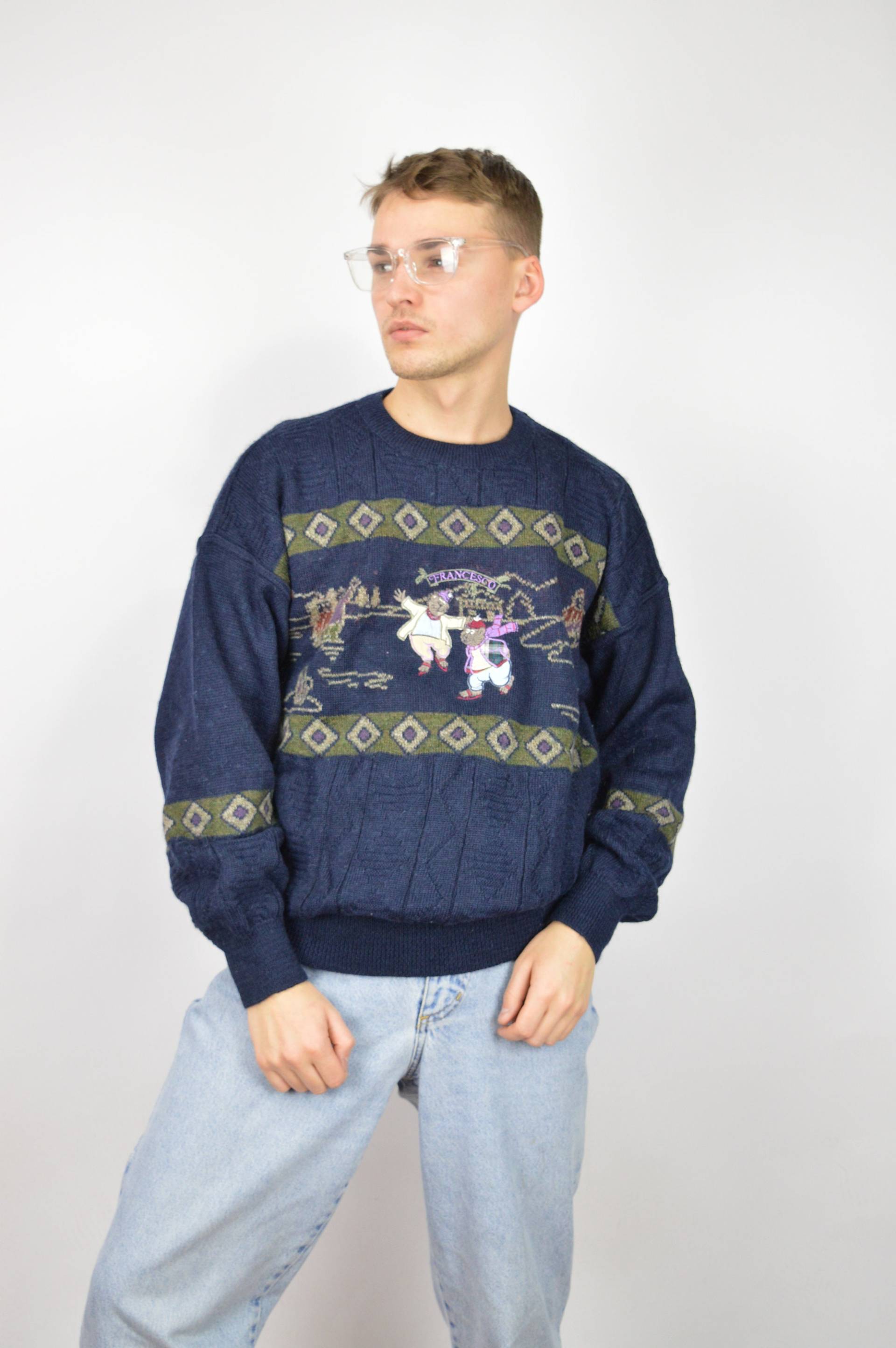 Vintage Blaue Grafik Anime Klassiker 80Er Jahre Sweatshirt {297} Vintage Blaue Grafik Anime Klassiker 80Er Jahre Sweatshirt {297} von HangerVintage