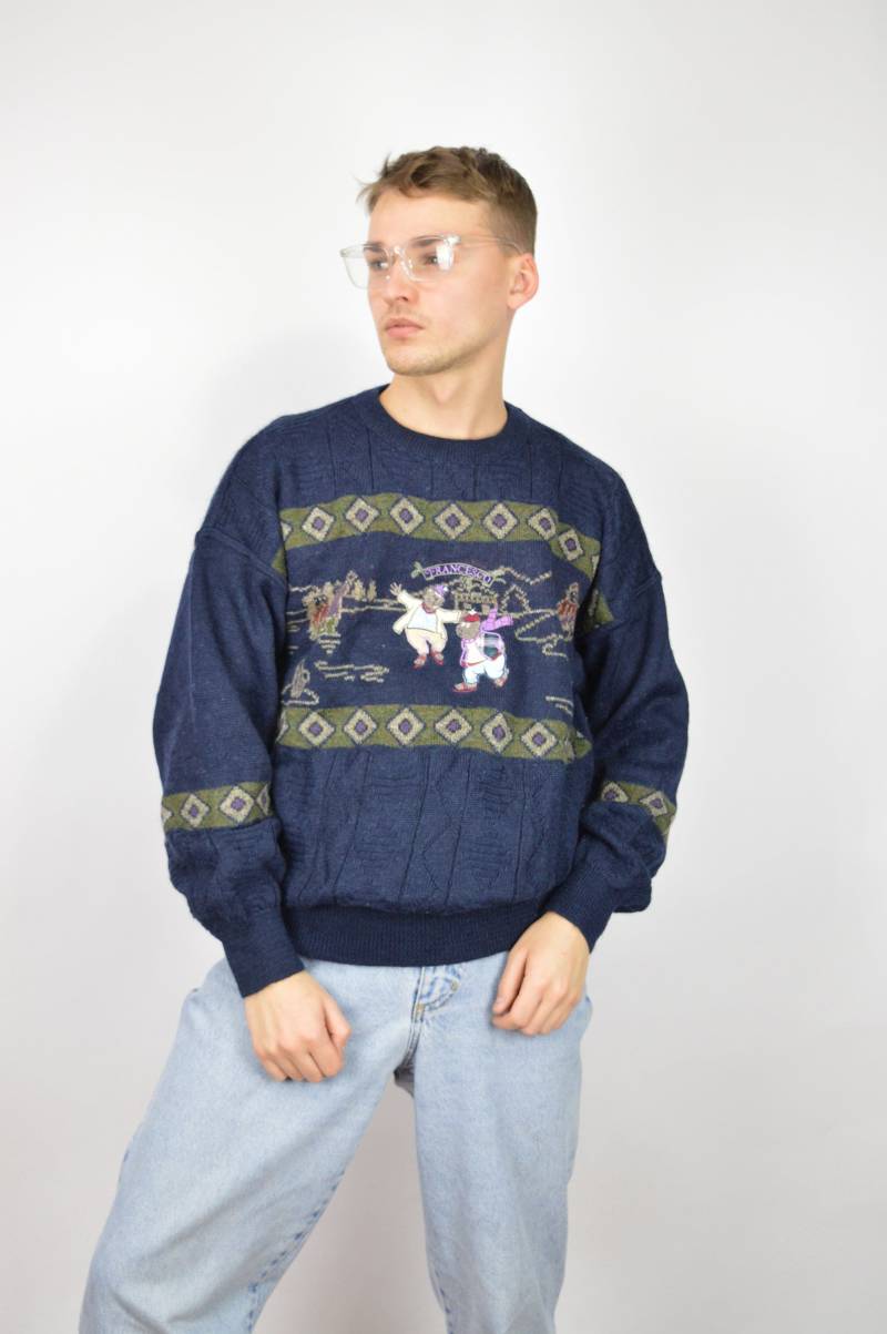 Vintage Blaue Grafik Anime Klassiker 80Er Jahre Sweatshirt {297} Vintage Blaue Grafik Anime Klassiker 80Er Jahre Sweatshirt {297} von HangerVintage