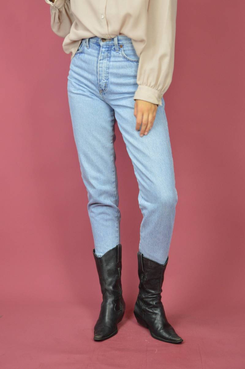 Vintage Blue Denim Jeanshose {W431} von HangerVintage