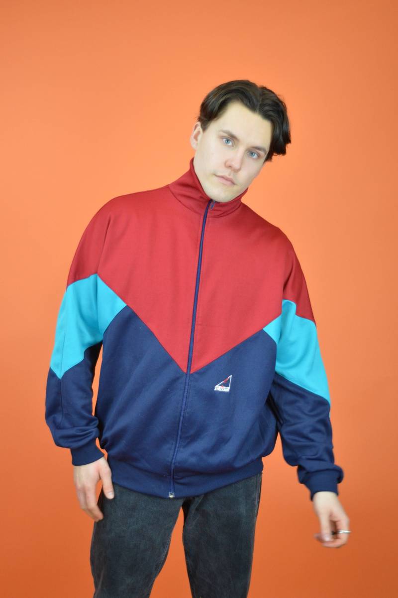 Vintage Dreifarbige Sportjacke {Tj125} Vintage Dreifarbige Sportjacke {Tj125} von HangerVintage