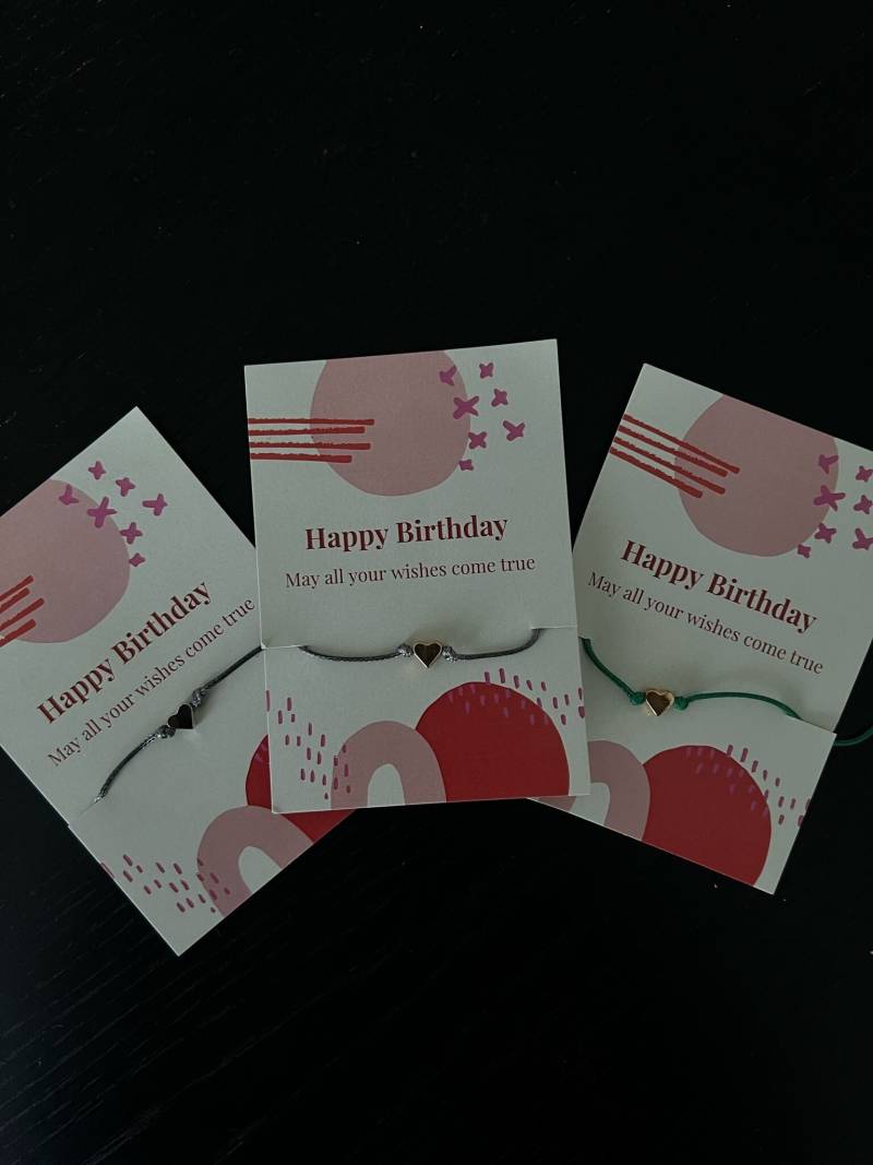 Freundschaftsarmband - Wunscherfüller Glücksarmband Geschenk Zum Geburtstag Freundschaftsarmband - Wunscherfüller Glücksarmband Geschenk Zum Geburtstag von HangleJewellery