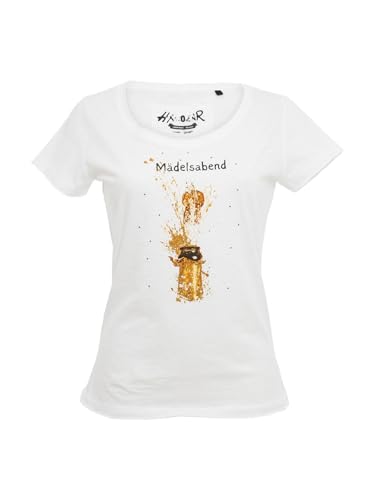 Hangowear Damen T-Shirt MAEDELSABEND weiß XL von Hangowear