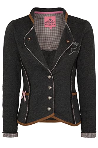 Hangowear Dirndljacke Lara anthrazit, Gr.L Damen von Hangowear