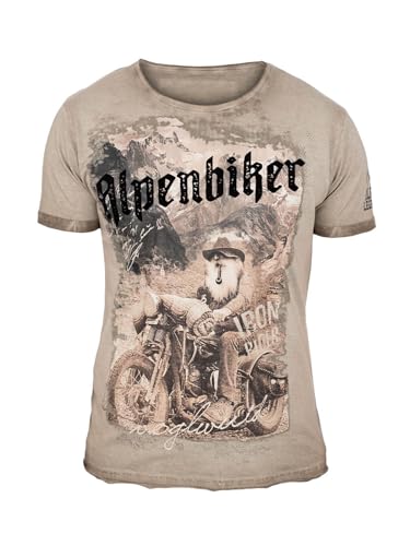 Hangowear Herren T-Shirt Yogi grau, 3XL von Hangowear