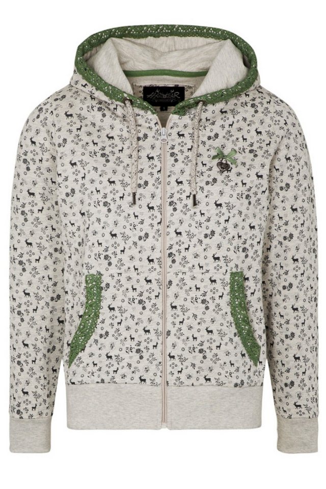 Hangowear Outdoorjacke Sweatjacke Damen - YELA - greige von Hangowear