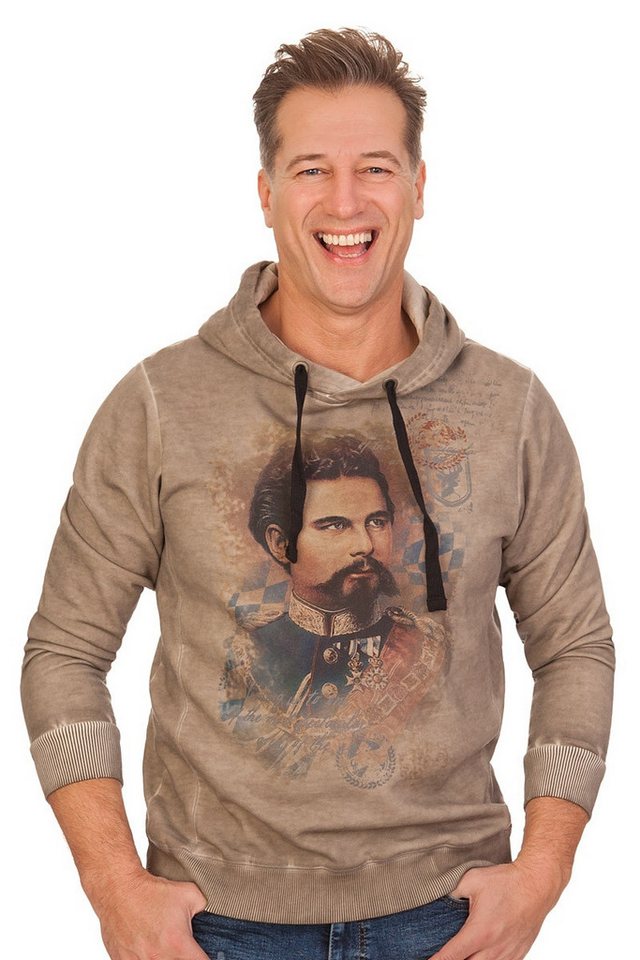 Hangowear Strickpullover Hoodie Herren - RENZO - beige von Hangowear