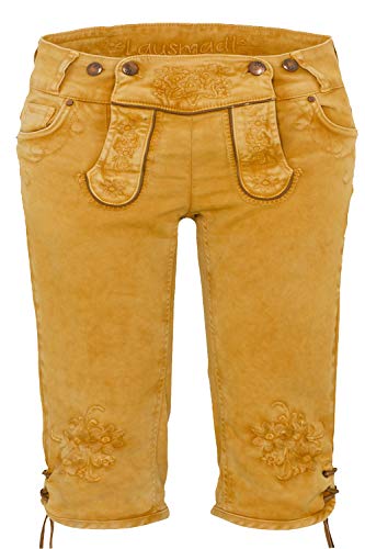 Hangowear Textilhose Bermuda Ovida senfgelb, Gr. 46 von Hangowear