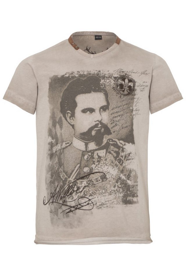 Hangowear Trachtenhemd Trachtenshirt Kind - WILMONT KIDS - beige von Hangowear