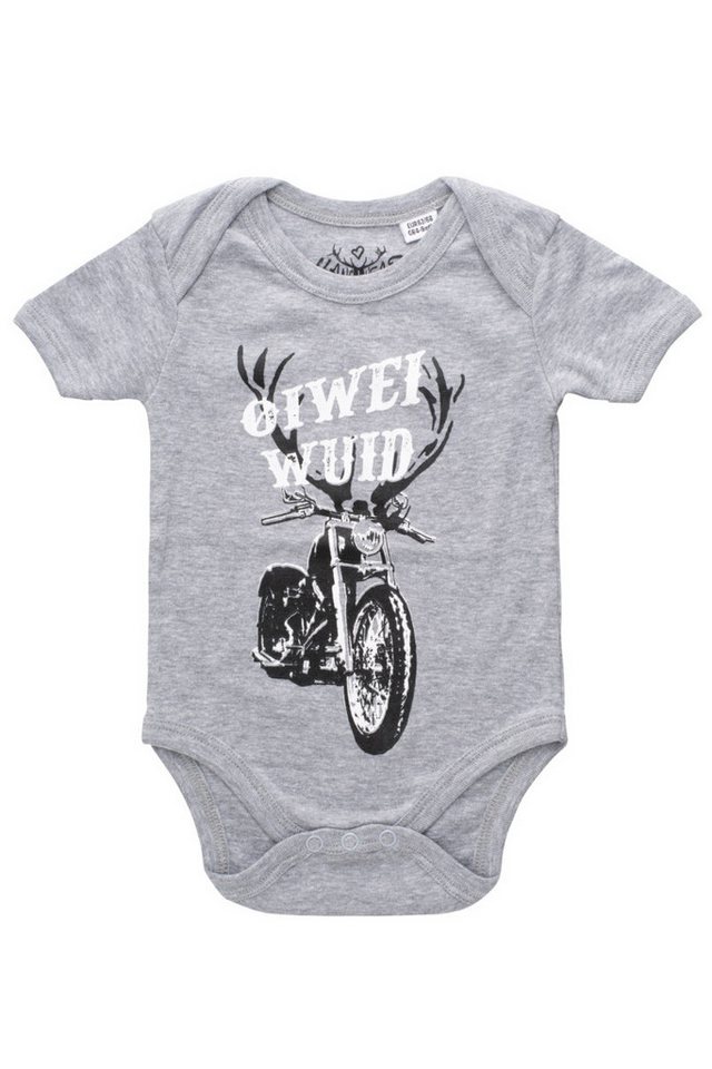Hangowear Trachtenkleid Baby Body - PIT - grau von Hangowear
