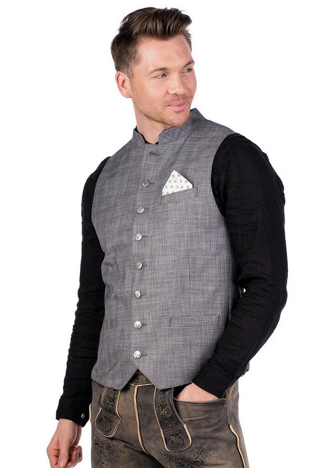 Hangowear Trachtenweste Trachtenweste - DARIAN - grau von Hangowear