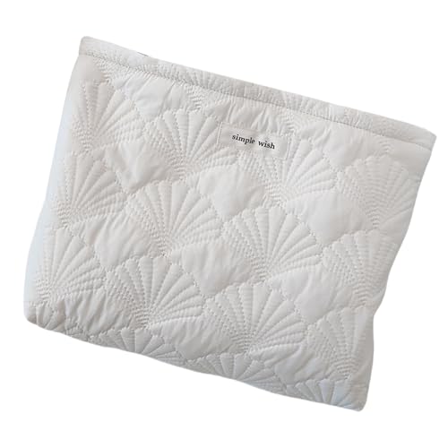 Gesteppte Make-up-Tasche für Damen, große Kapazität, Baumwolle, Kosmetik, organisiert, tragbar, für Reisen und Outdoor Gesteppte Make-up-Tasche für Damen, große Kapazität, Baumwolle, Kosmetik, organisiert, tragbar, für Reisen und Outdoor von Hangsu