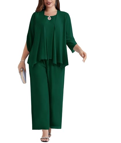 Hanna Nikole Bluse Damen Sommer Chiffon Tunika Tops Kurzarm Elegant Oberteile V-Ausschnitt Loose Casual Set von Hanna Nikole