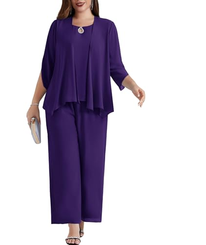 Hanna Nikole Damen Chiffon Cardigan 3/4 Arm Leichte Shawl Bluse Oberteil Tops Offene Front Jacke Für Sommer Set von Hanna Nikole