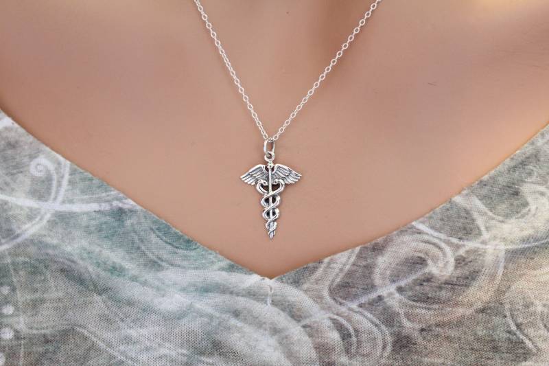 Halskette Mit Anhänger Aus Sterlingsilber von HannahCatherines