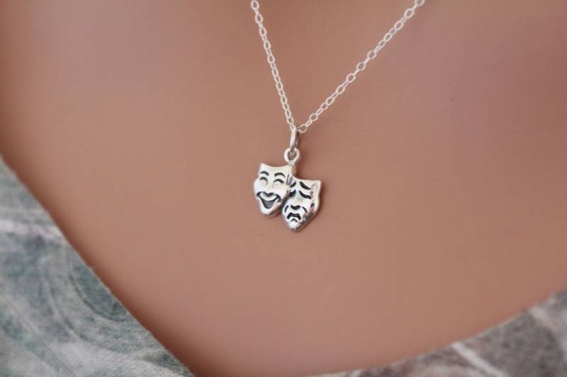 Theater Maske Komödie Tragödie Charme von HannahCatherines