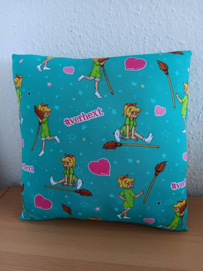 Kuschelkissen Bibi Blocksberg von HanneKreativ