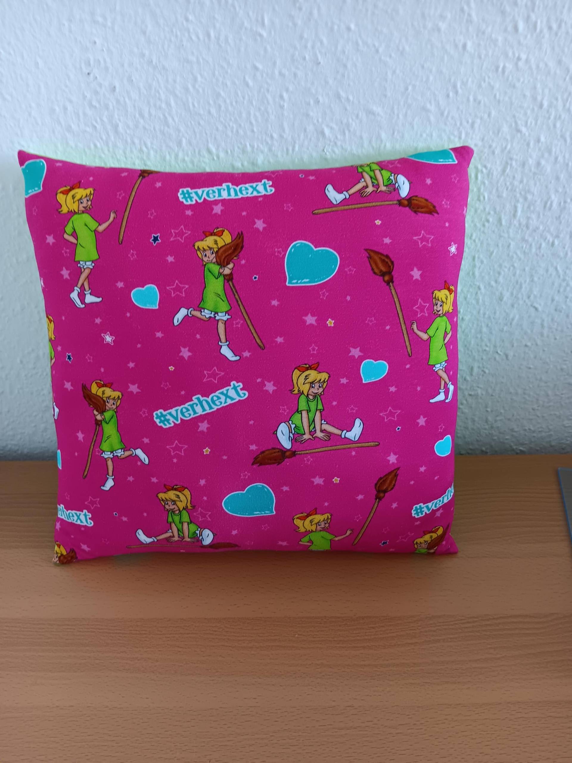 Kuschelkissen Bibi Blocksberg von HanneKreativ