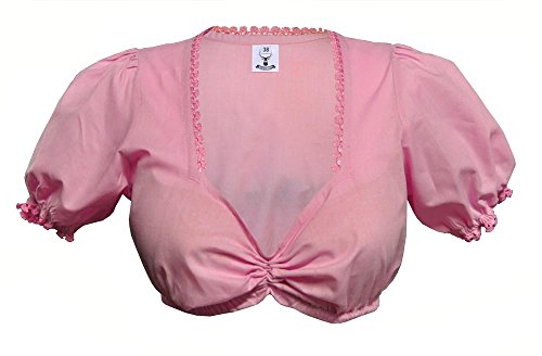 Hanni-Fashion Alpin Trachten Dirndlbluse Tanja Rosa (48) von Hanni-Fashion