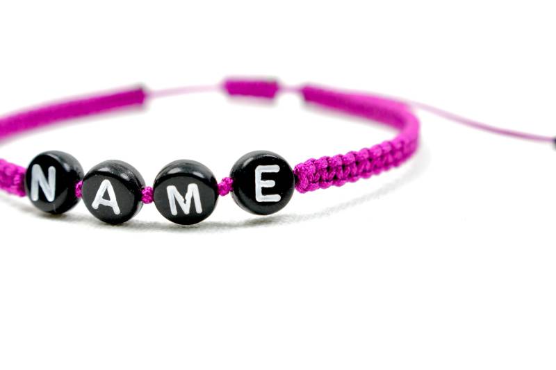 Makramee Knoten Id Schwarz Armband - Tinylittlepiecesshop von HannischJewelry