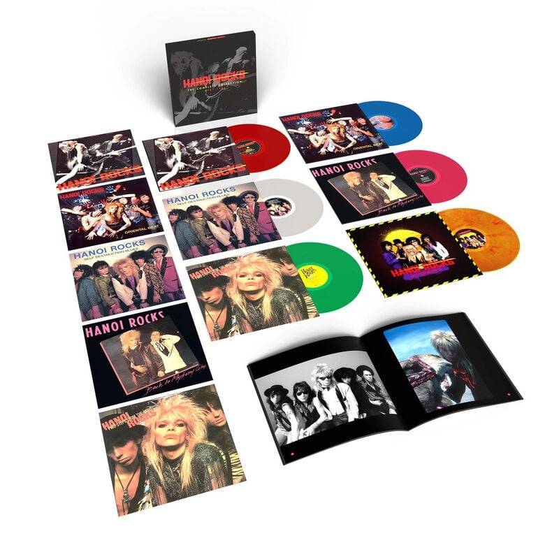 Hanoi Rocks The Complete Collection 1981-1984 LP multicolor von Hanoi Rocks