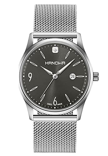 Hanowa Damen Analog Quarz Uhr mit Edelstahl Armband 16-3066.7.04.009 von Hanowa