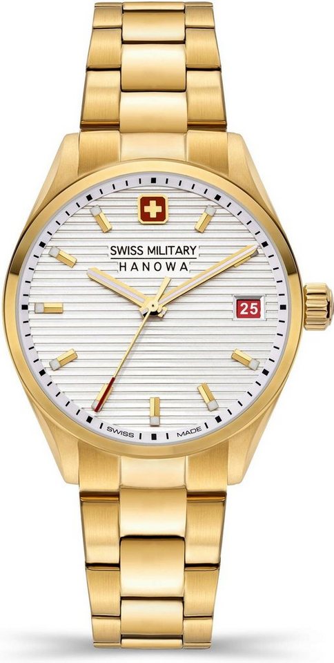 Hanowa Quarzuhr Swiss Military Hanowa ROADRUNNER LADY SMWLH2200210 Damenarmbanduhr von Hanowa