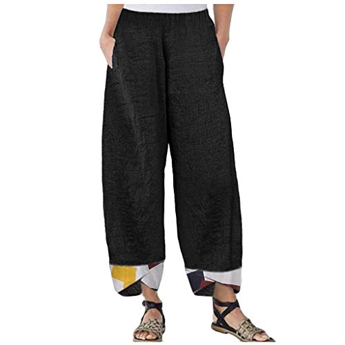 Boyfriend Pants E-Girl Style Lose Weite Bein Track Pants Damen Elastische Taille Hose mit Taschen Boyfriend Pants E-Girl Style Lang Freizeithose 90er E-Girl Streetwear von Hanraz