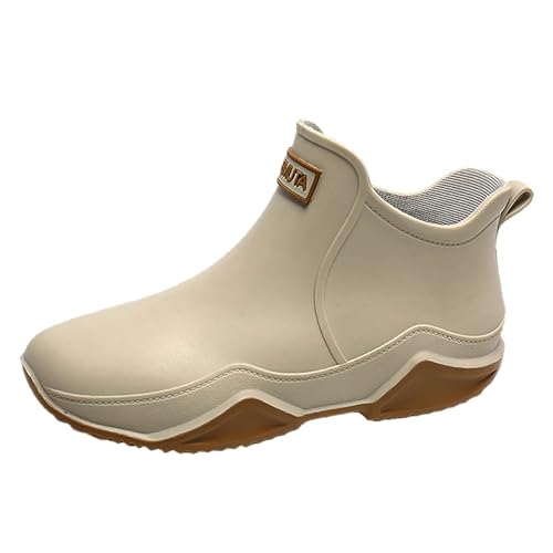 Gummistiefel Herren, Gummistiefel Herren Damen Sports rutschfest Gummischuhe Regenschuhe Wasserdicht Outdoor Angelstiefel Schwarz Boots Bequem Gartenstiefel Regenstiefel, Regenschuhe von Hanraz